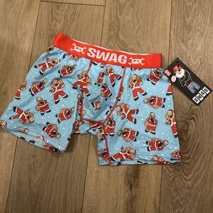 Simpsons Themed Boxer Briefs, Men's Size Small (28-30) Holiday Xmas  Homer Santa